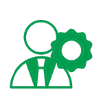 Icon symbolizing expert-led planning